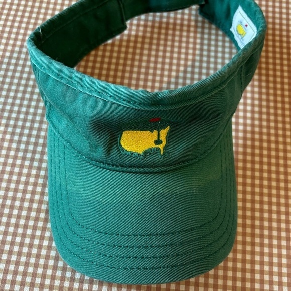 Masters Green Visor hat adjustable. One size - Picture 8 of 11